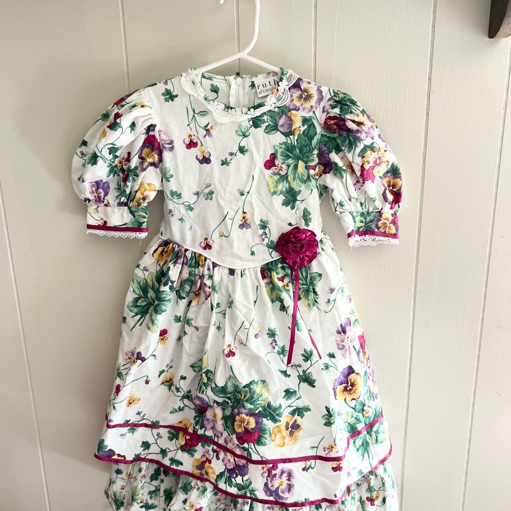 Vintage Ruth of Carolina Kids Formal Dress